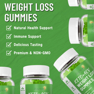 Ιδιωτική Ετικέτα Gummy Candy Υποστήριξη Διαχείριση Βάρους Λειτουργία για την απώλεια βάρους Κέτο ACV