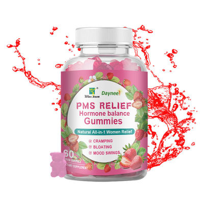 Ρυθμίζουν την εμμηνόρροια Gummy OEM Womb Detox Yoni Gummies 3g * 60 Sandwich Diamond σχήμα