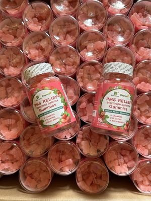 Ρυθμίζουν την εμμηνόρροια Gummy OEM Womb Detox Yoni Gummies 3g * 60 Sandwich Diamond σχήμα