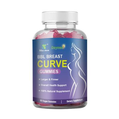 BBL Breast Curve Gummies Φυσική Μεγέθυνση Κώλου με Ashwagandha 36 μήνες Χρόνος Χρήσης