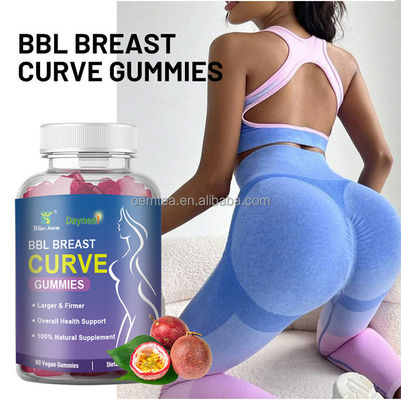 BBL Breast Curve Gummies Φυσική Μεγέθυνση Κώλου με Ashwagandha 36 μήνες Χρόνος Χρήσης