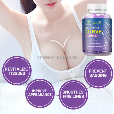 BBL Breast Curve Gummies Φυσική Μεγέθυνση Κώλου με Ashwagandha 36 μήνες Χρόνος Χρήσης