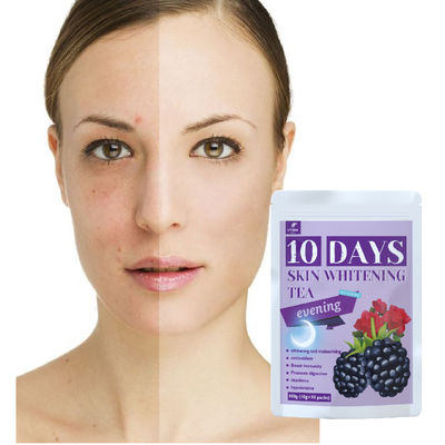 Ιδιωτική ετικέτα 100% φυσικό λευκαντικό τσάι και αποτελεσματικό προϊόν ομορφιάς κατά της γήρανσης