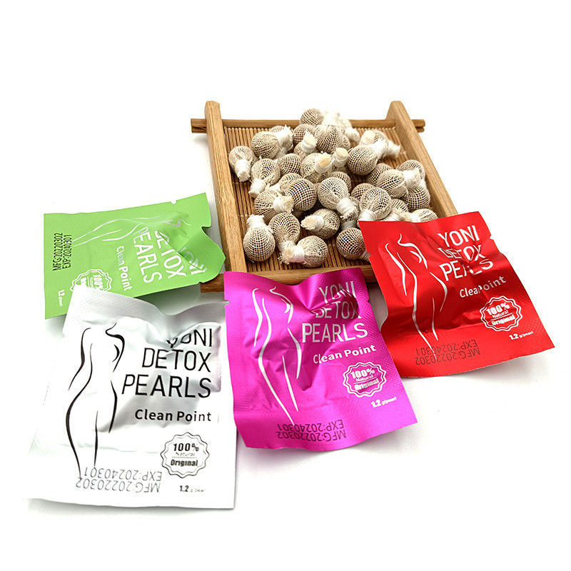Δοκιμάστε το δείγμα μας N.W 1.2g Yoni Detox Μαργαριτάρια για ένα ανανεωμένο και ανανεωμένο κόλπο